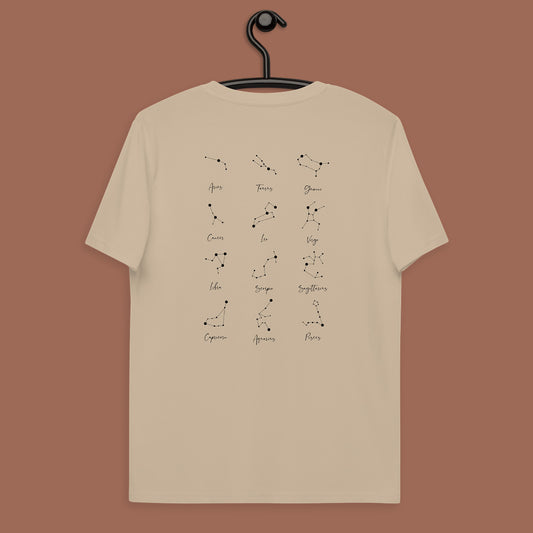Tee-shirt Constellation beige arrière