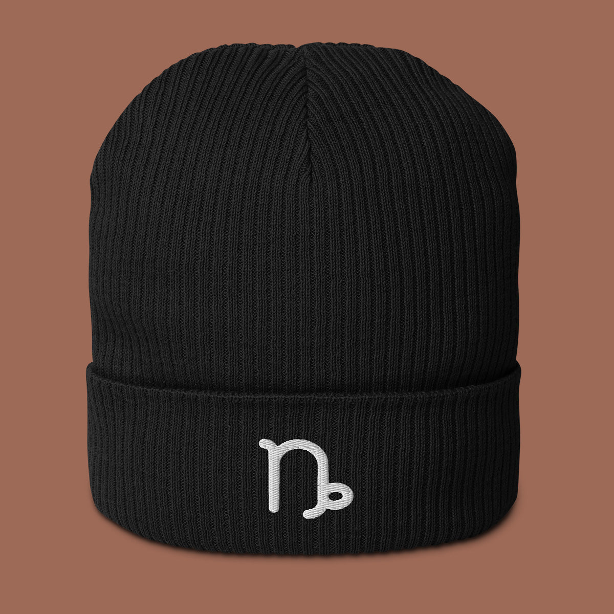 Bonnet noir Capricorne