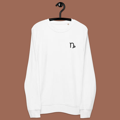 Sweat Capricorne blanc