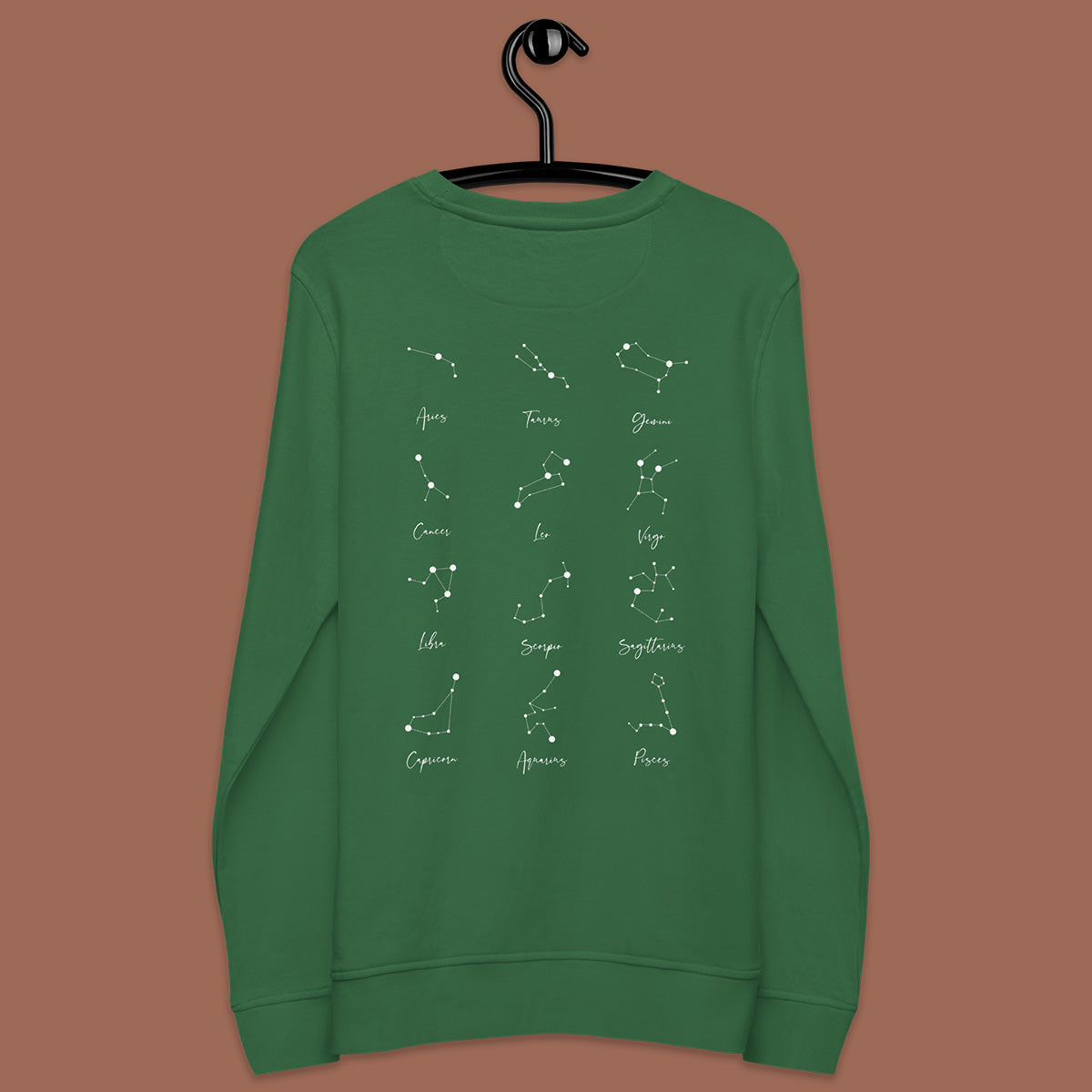 Sweat Constellation vert arrière