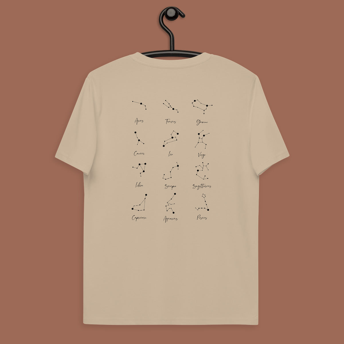 Tee-shirt Constellation beige arrière