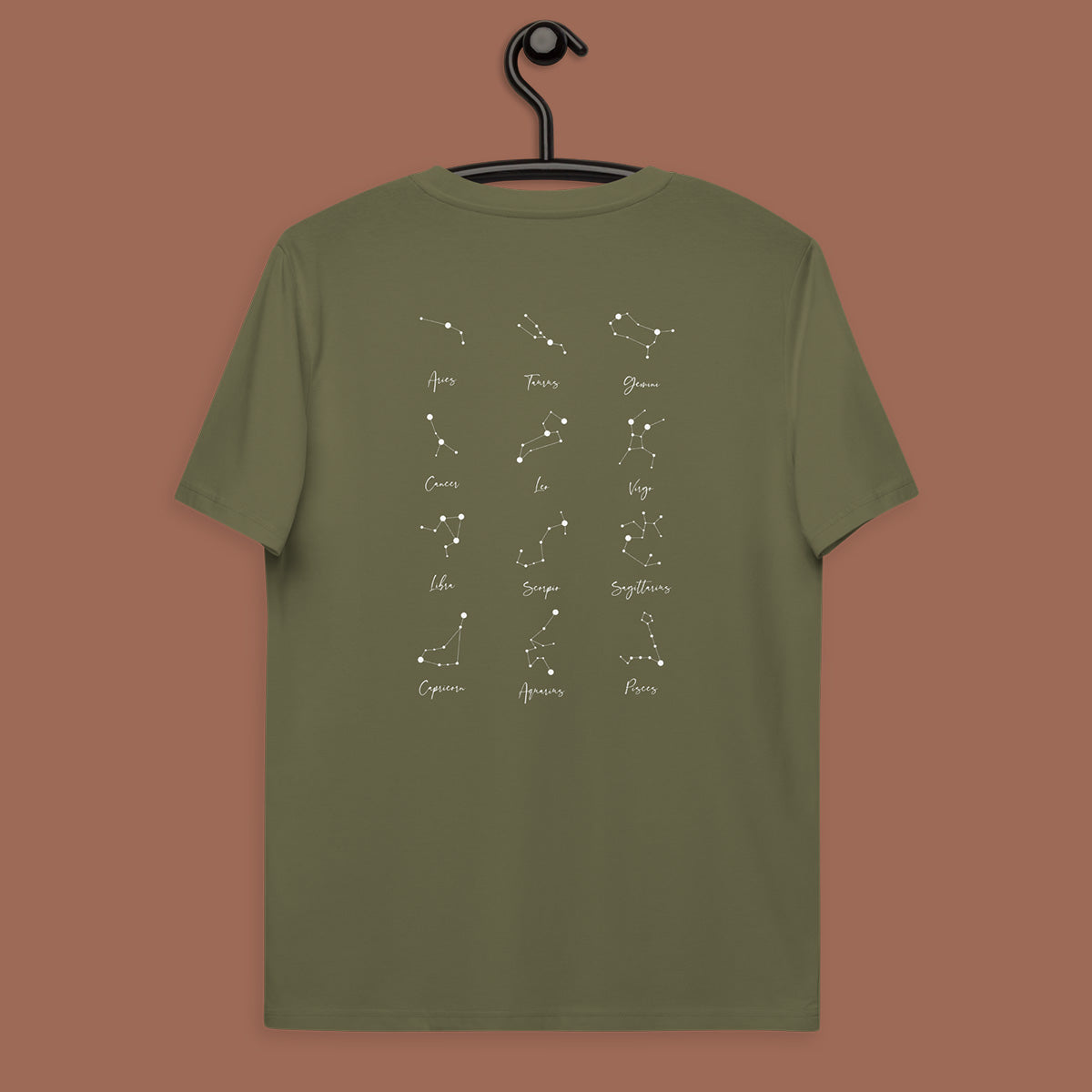 Tee-shirt Constellation kaki arrière