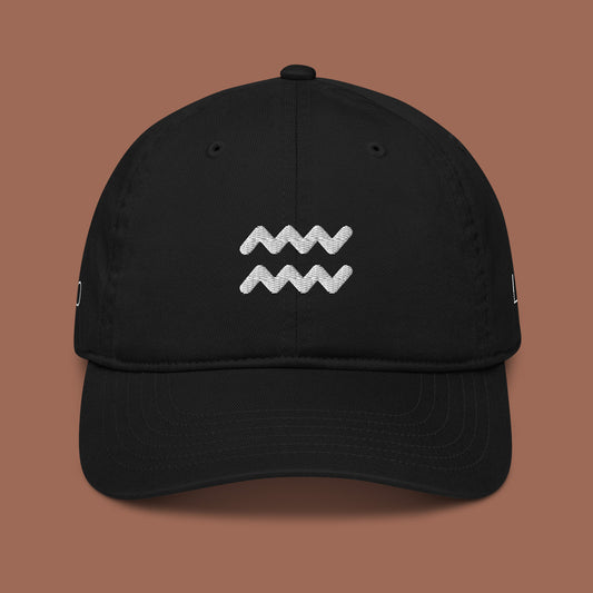 casquette verseau noir avant