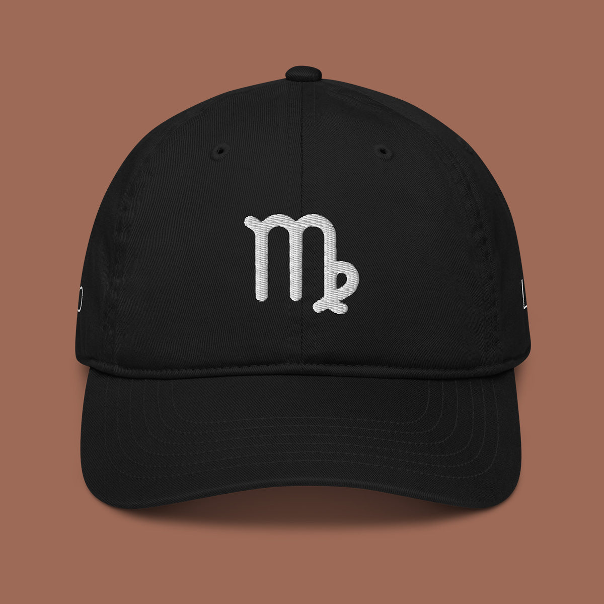 casquette vierge noir avant